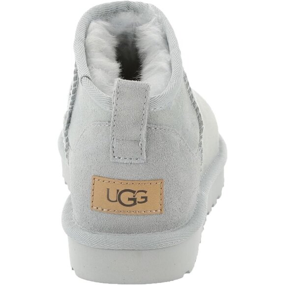 UGG Women's Sea Foam Rounded Toe Sheepskin Lining Classic Ultra Mini Boot - Picture 6 of 6
